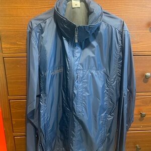 Columbia Men's Navy Windbreaker Jacket